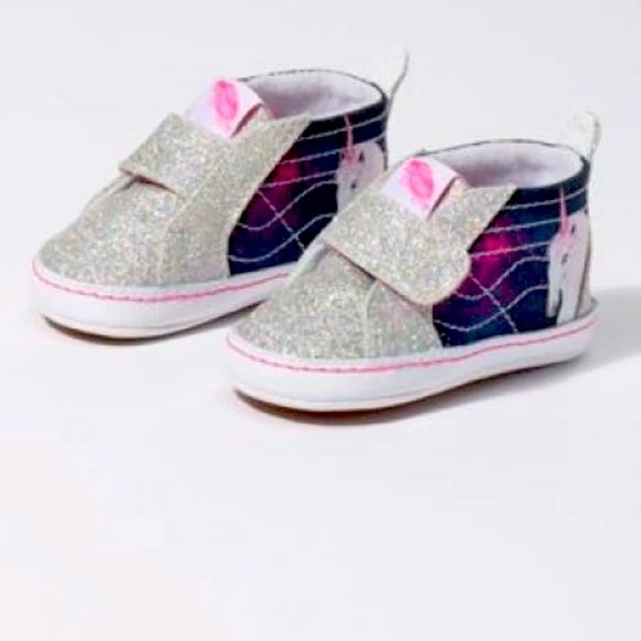 Van Sk8 Hi Crib Shoes - New In Box - Picture 1 of 9